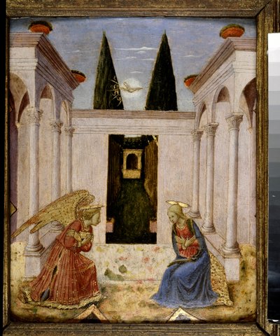 De Annunciatie door Fra Angelico